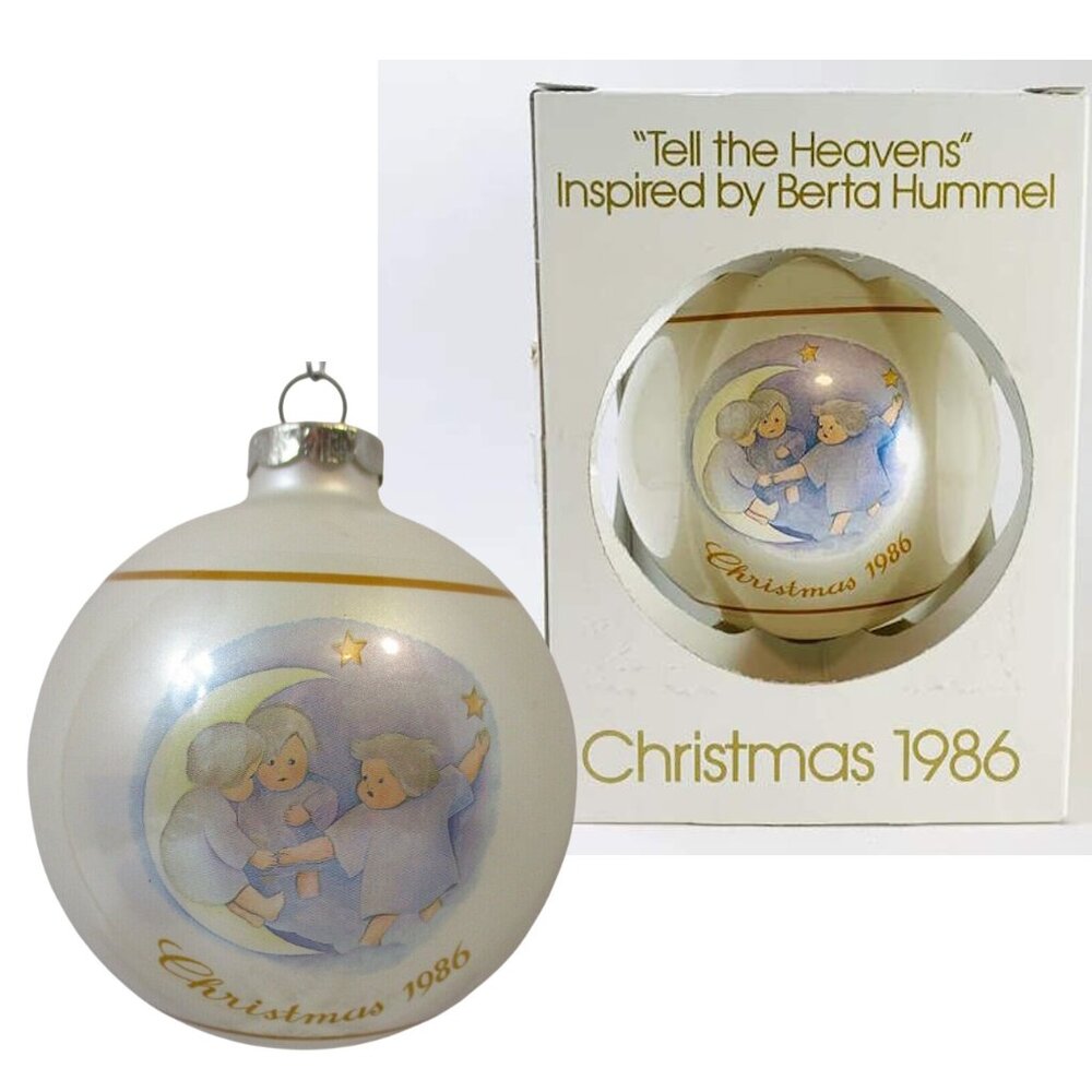 1986 " Tell The Heavens " Christmas Ornament by Berta Hummel